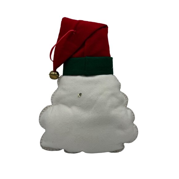 Santa Claus Felt Advent Calendar With Bell & Star Hat Design - Picture 4 of 4